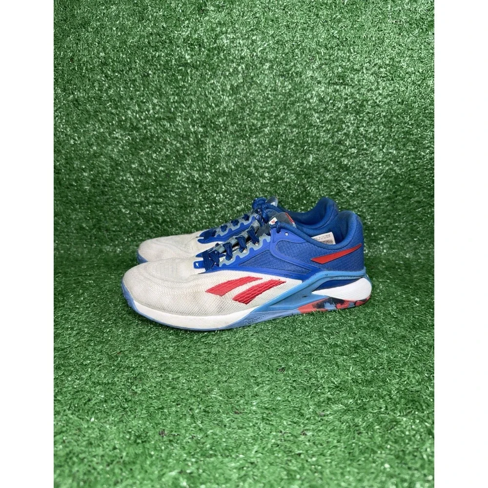 Reebok Nano X2 Women's Size 6 Red White Blue USA Running Shoes Athletic Sneakers